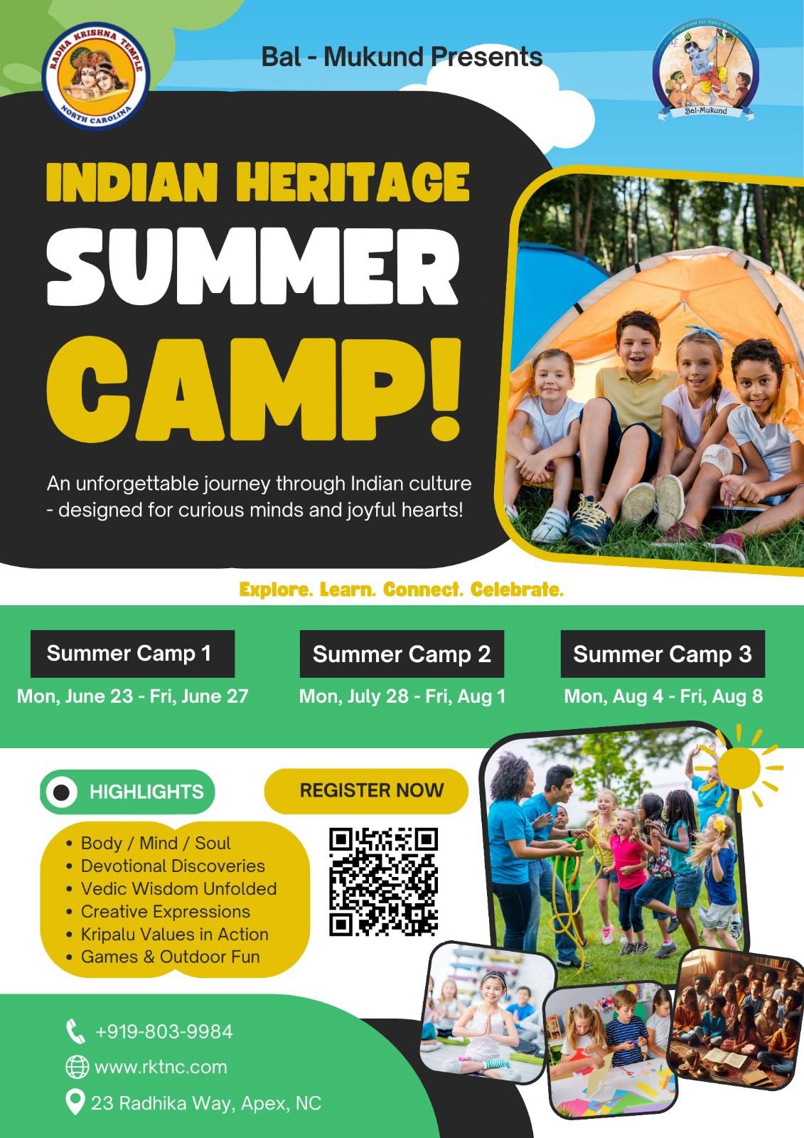 Indian Heritage Summer Camp