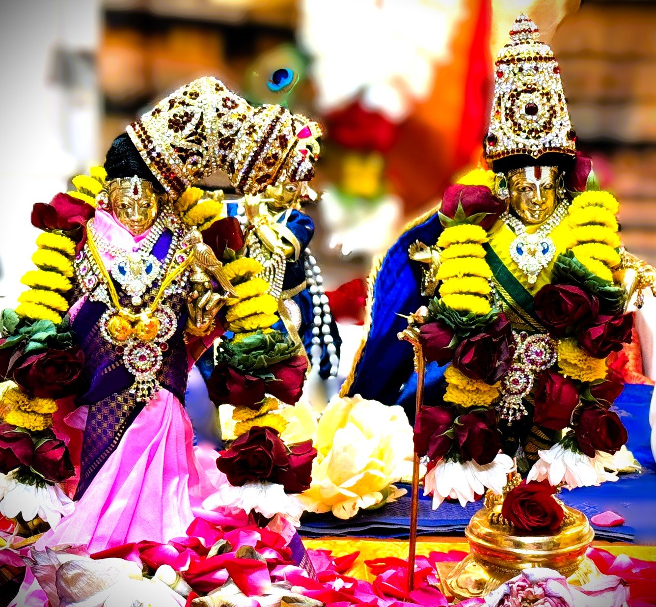 Sri Andal and Lord Rangamannar